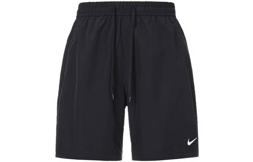 Nike Dri-Fit Dri-FIT 纯色腰部抽绳速干休闲短裤DV9858-010