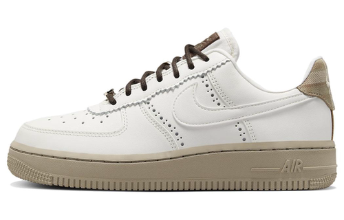 Nike 防滑透气耐磨 低帮 板鞋 男女同款白浅棕 FV3700-112