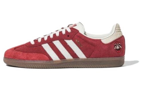 adidas originals SAMBA OG OG TAL 低帮 板鞋 男款 红色 IG8905
