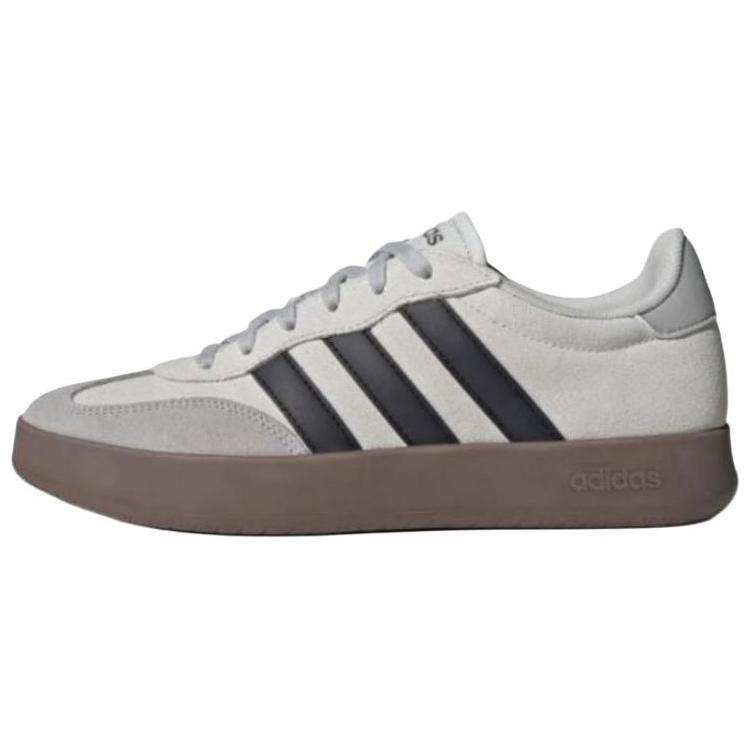 adidas BARREDA 休闲系低帮 板鞋 男女同款 灰色JQ4234