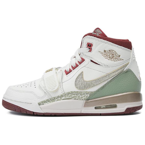 Jordan AIR JORDAN LEGACY 312 舒复古篮球鞋 GS 白绿 FZ5047-120