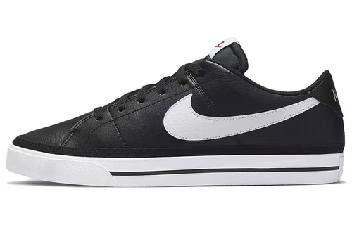 Nike Court Legacy 低帮休闲板鞋 黑白 可回收材料 DH3162-001