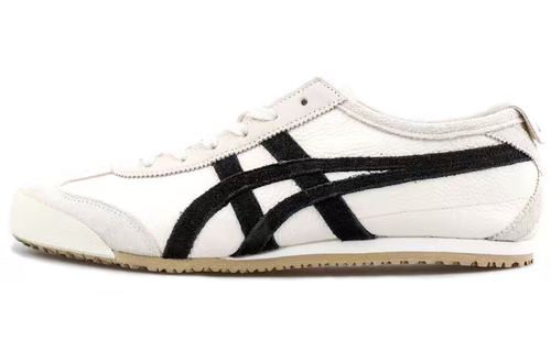 Onitsuka Tiger鬼冢虎Mexico 66荔枝纹奶白休闲板鞋1183B391-200