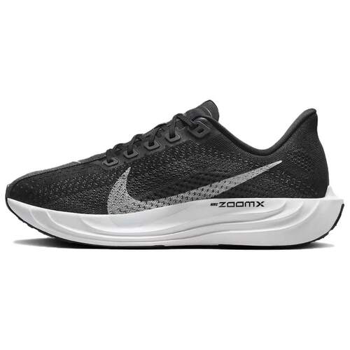 Nike Pegasus Plus 舒适柔软 低帮跑步鞋 女款 黑白色 FQ7261-002
