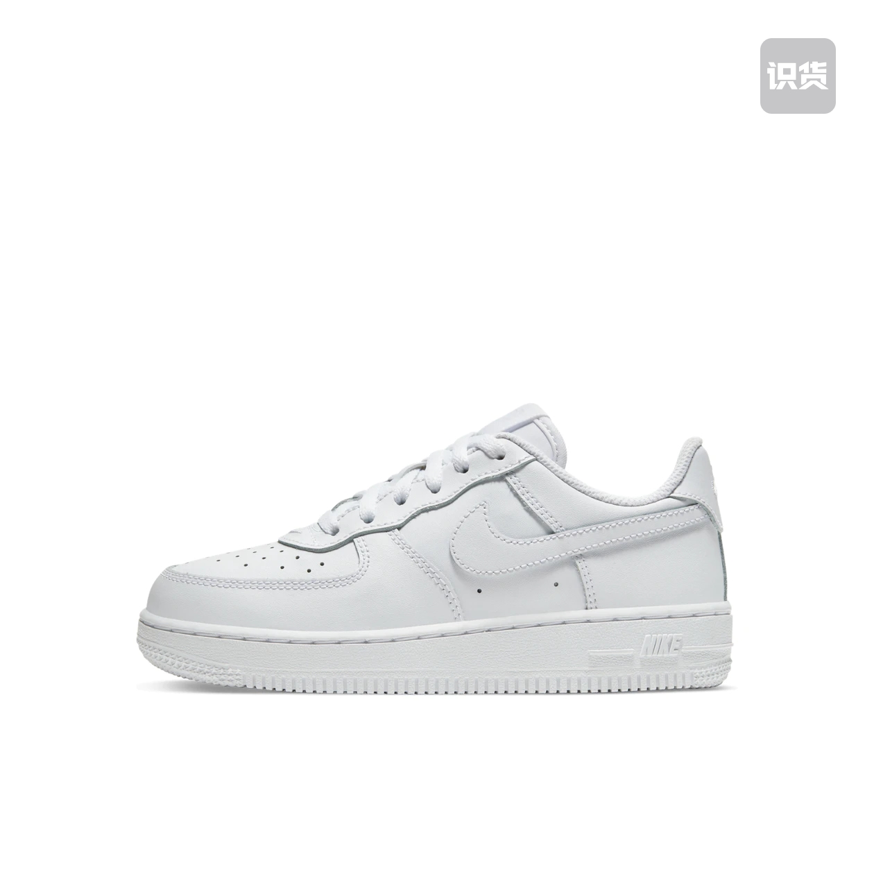 Nike 空军一号 透气舒适 防滑耐磨 休闲 板鞋儿童禁止倒卖 key仓
