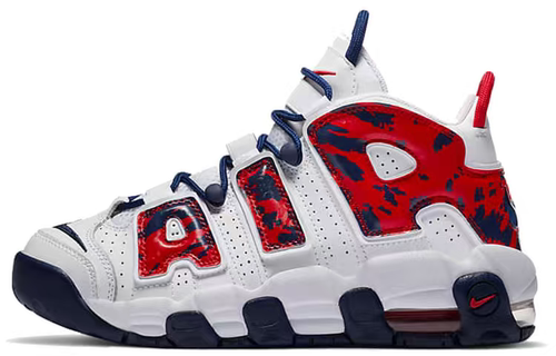 Nike Air More Uptempo (GS) 蛇纹迷彩 皮蓬篮球鞋 CZ7885-100