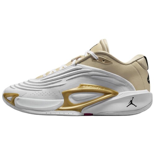Jordan Luka 3 防滑耐磨 低帮 篮球鞋 男女同款 白金 FZ2467-100