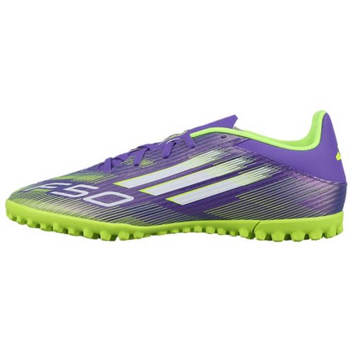 adidas F50 舒适百搭 足球鞋 男女同款 紫白黄 JI0026