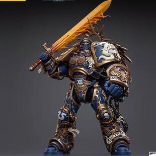 现货暗战锤40K极限战士基因原体基里曼狮王莫雯瓦尔可动兵人男礼