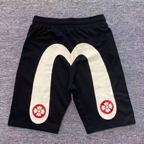 休闲短裤男夏季新款潮牌宽松阔腿印花大M中裤运动大码显瘦五分裤