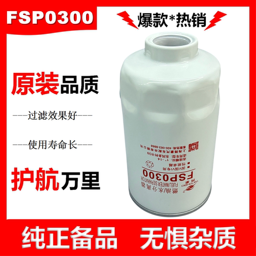 FSP0300柴油滤清器适配东风多利卡D9D12柴油滤芯FSP0103柴滤0100