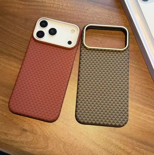 iphone17系列凯夫拉纹轻薄磁吸壳