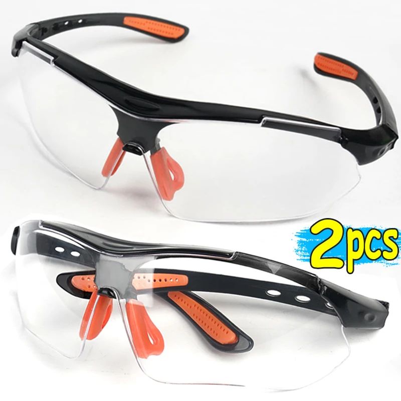 Safety Goggles Cycling Windproof Vented HD Eye Glasses Work