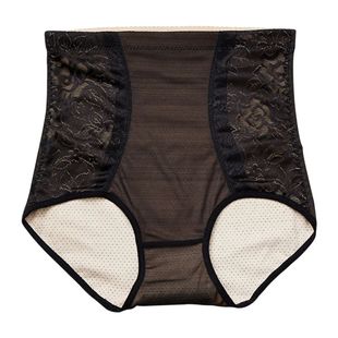 Lace High Sexy Seamless Panties Women Shaping Embroid Rise