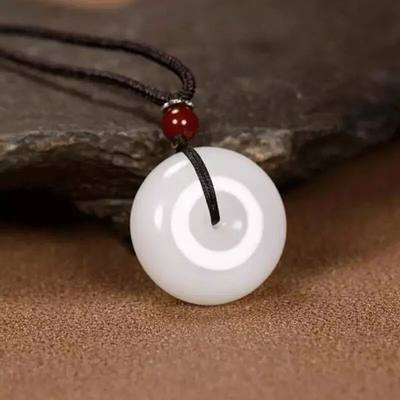 Natural Pendant Jade Fashion Charm Jewelry Gifts Vintage Rou