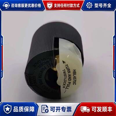 议价HUBBELL HBL4570C工业防脱插头15A可维修