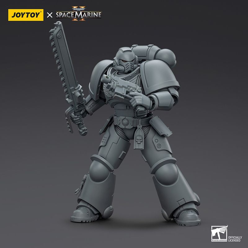 JOYTOY暗源战锤星际战士仲裁者灰模装备库特别版1/18可动兵人手办
