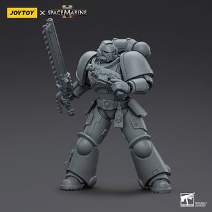 JOYTOY暗源战锤星际战士仲裁者灰模装备库特别版1/18可动兵人手办