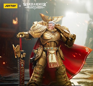 现货暗源战锤荷鲁斯之乱帝国之拳罗格·多恩第七军团基因原体模玩