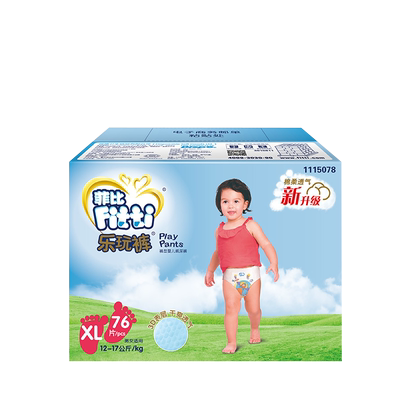 加大拉拉裤菲比XL码乐玩裤