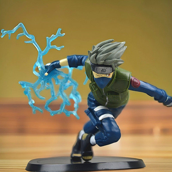 动漫周边火影忍者手办雷切卡卡西模型人偶汽车摆件礼物公仔玩具