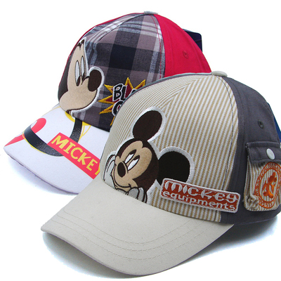 全棉儿童帽子迪士尼棒球帽