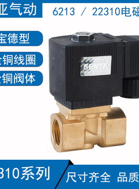 森亚SENYA 6213-04 4分宝德型电磁阀 水阀 DN15 气阀 SY22310-15