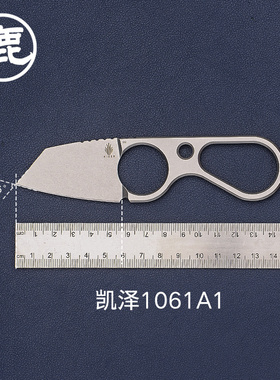 CUDEMAN大象先生KIZER凯泽D2钢一体柄户外露营野营直刀1061A1A2