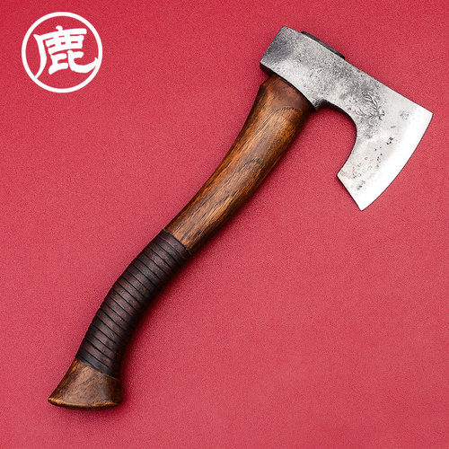 CUDEMAN大象先生户外装备营地斧 露营工具单手斧 战斧北欧露营斧