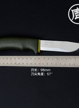 瑞典MORA莫拉森林人直刀野营户外装备露营高硬度多用途小刀