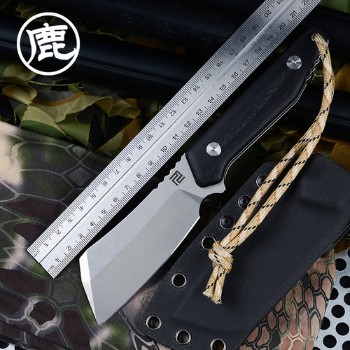 小直刀高硬度野外多用途露营