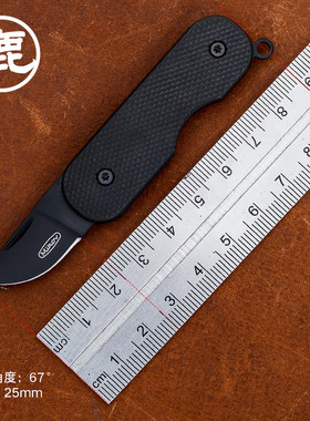 CUDEMAN大象先生户户外装备麦克罗系列漫游者小号折叠小刀工具刀