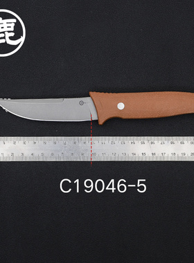 CUDEMAN大象先生户外装备C系列小直刀野营露营多用小刀C19046