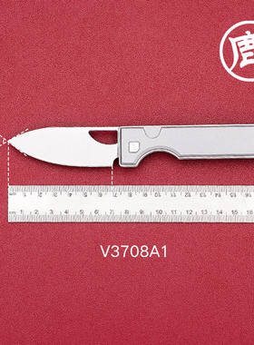 KIZER凯泽户外装备小折刀 野营露营多用途工具装备折叠小刀V3708