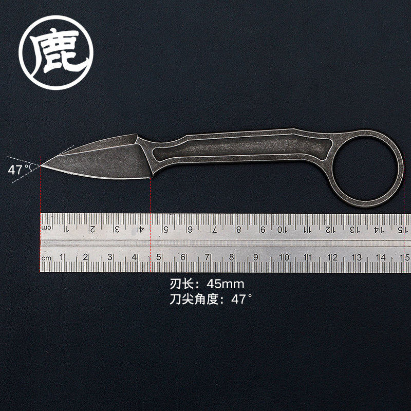 cudeman大象先生户外装备 巴斯蒂系列小直刀精灵铲多用工具齿刃刀