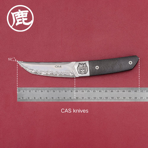 CUDEMAN大象先生 CAS系列户外装备小直刀 野营多用途工具小刀