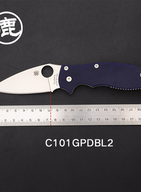 美国蜘蛛户外装备小折刀 野营露营多用途工具折叠小刀C101系列