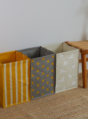 大容量居家环保收纳袋分类整理日式出口高品质编织防水抗污脏衣篓