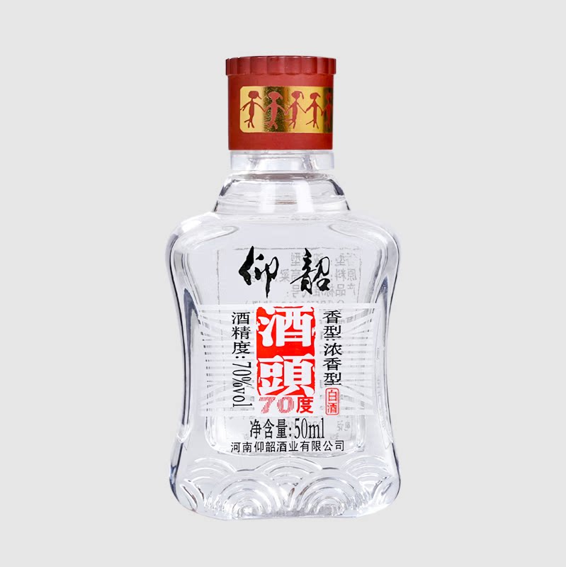 仰韶酒头浓香型70度50ml单瓶/整箱20瓶纯粮酿造图片