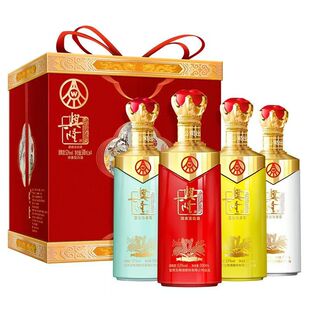 兴隆吉祥如意500ml*4瓶礼盒纯粮食52度浓香型收藏送礼五粮|液股份