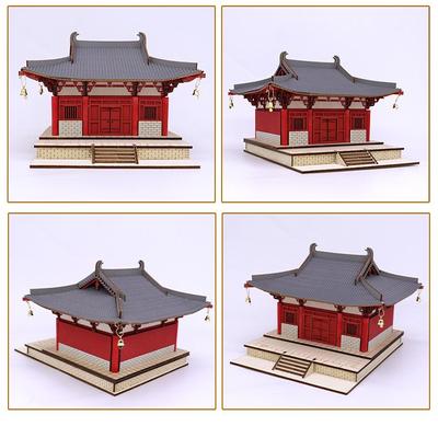 南禅寺木质拼装模型古建筑