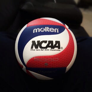 美国直邮Molten魔腾NCAA红蓝白排球校队大学生职业联赛官方用球