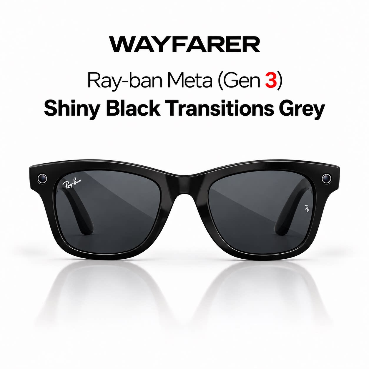 2026新款美国雷朋RayBan Meta Gen3第三代Wayfarer AI智能眼镜