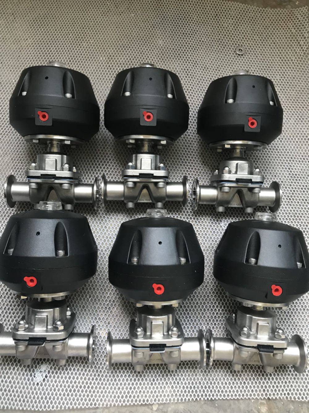 正品不锈钢气动隔膜阀  进口 快装 焊接阀  制药专用罐装阀 现货