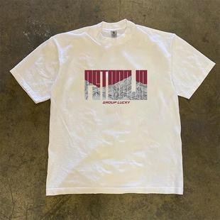 新款 小众设计感男装 100%纯棉短袖 爆款 t恤男男款 夏季