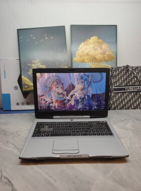 二手笔记本机械师F117-F游戏本 15.6寸大屏 i7四核八线程 16G内存