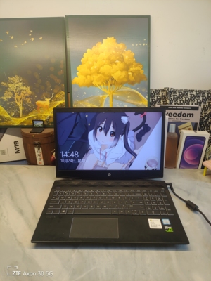 二手惠普游戏本8代 i7六核GTX1050Ti 4G独显 16G内存 512G固态