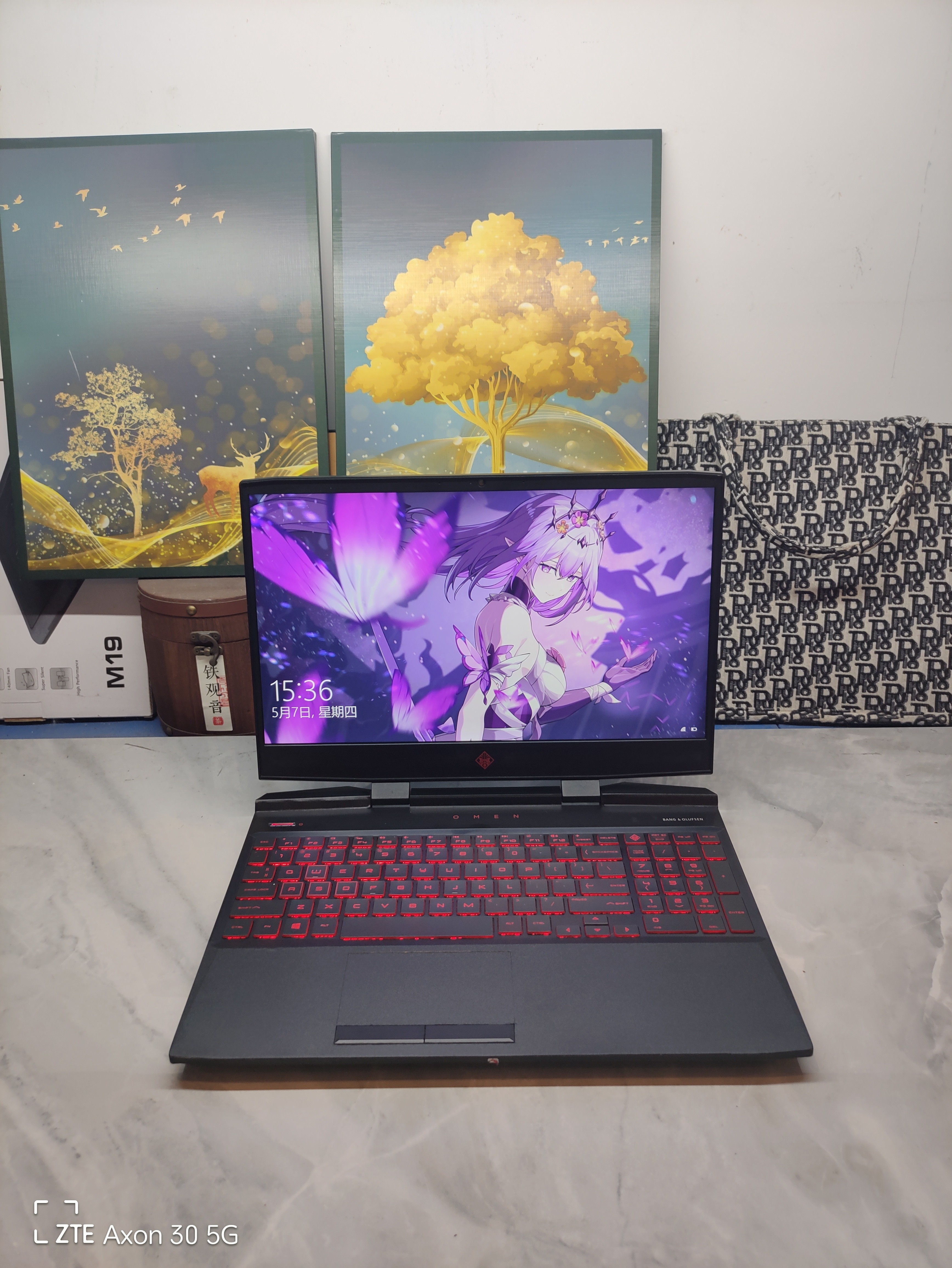 二手惠普暗影精灵游戏本 15.6寸144hz 8代i5 GTX1050Ti 4G独显