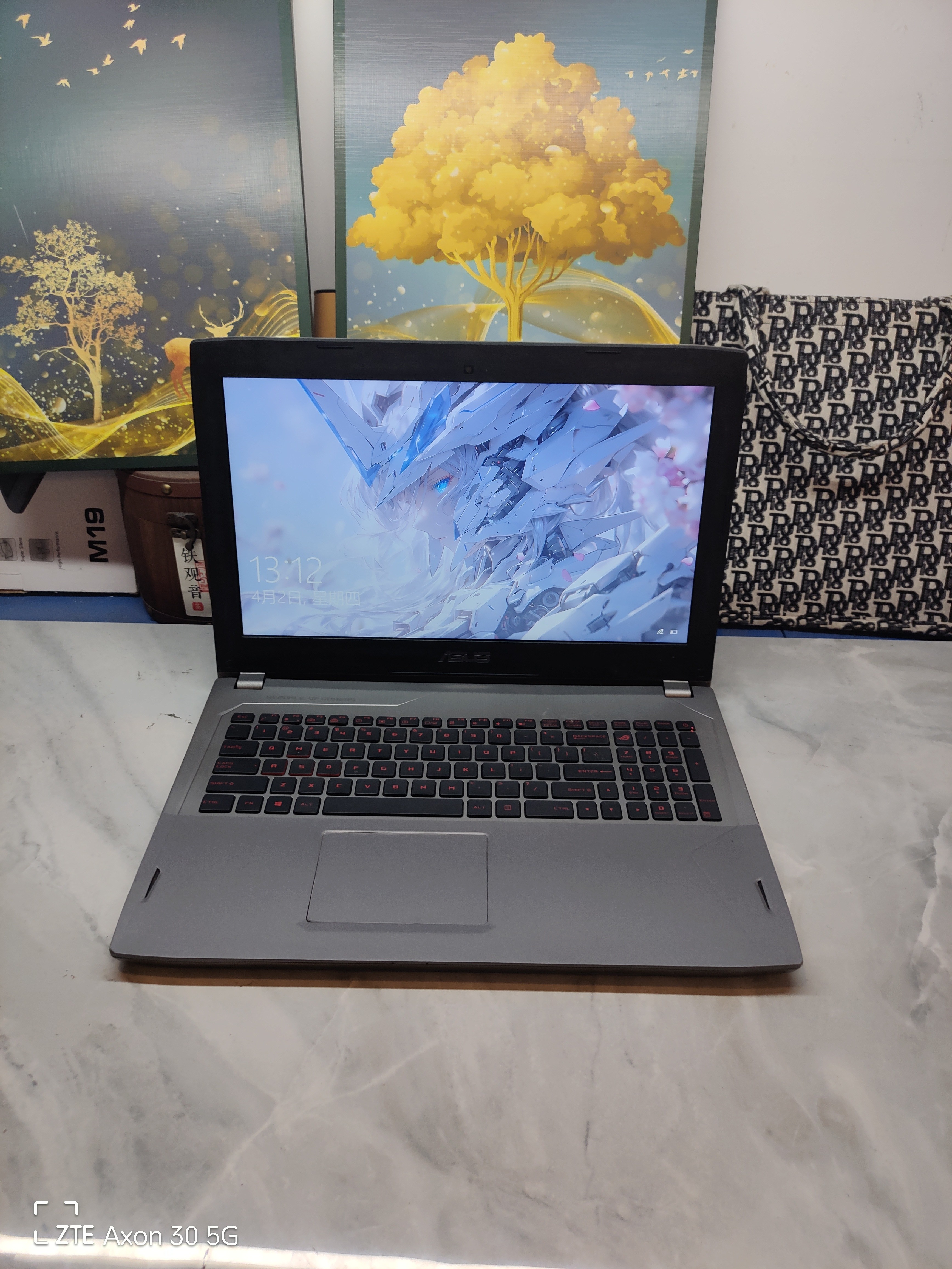 二手华硕GL502VMK游戏本 15.5英寸大屏 i7四核GTX1060 6G独显