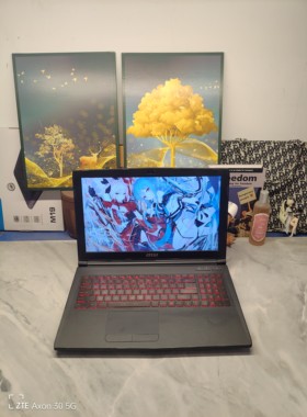 二手微星GL62M 7REX游戏本 15.5寸7代i7四核GTX1050Ti 4G独显